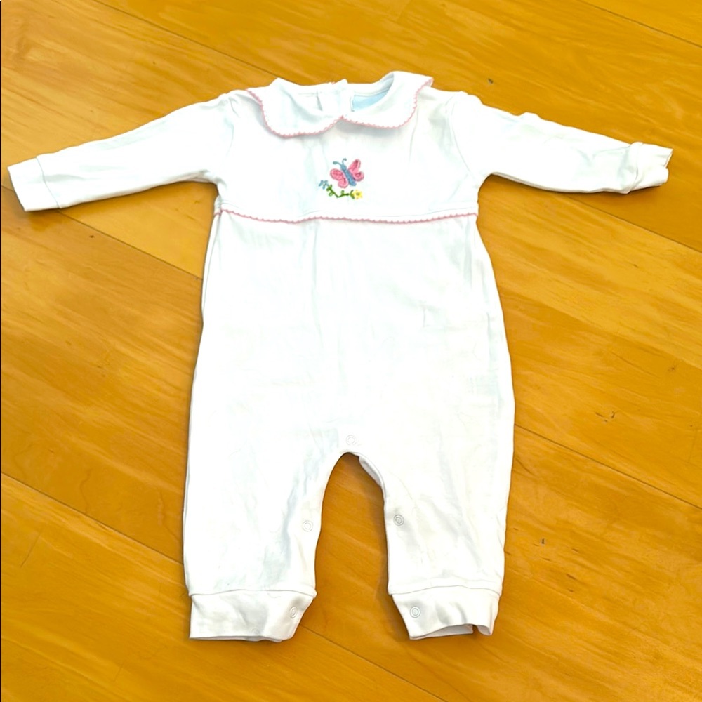 Little English Crocheted Romper